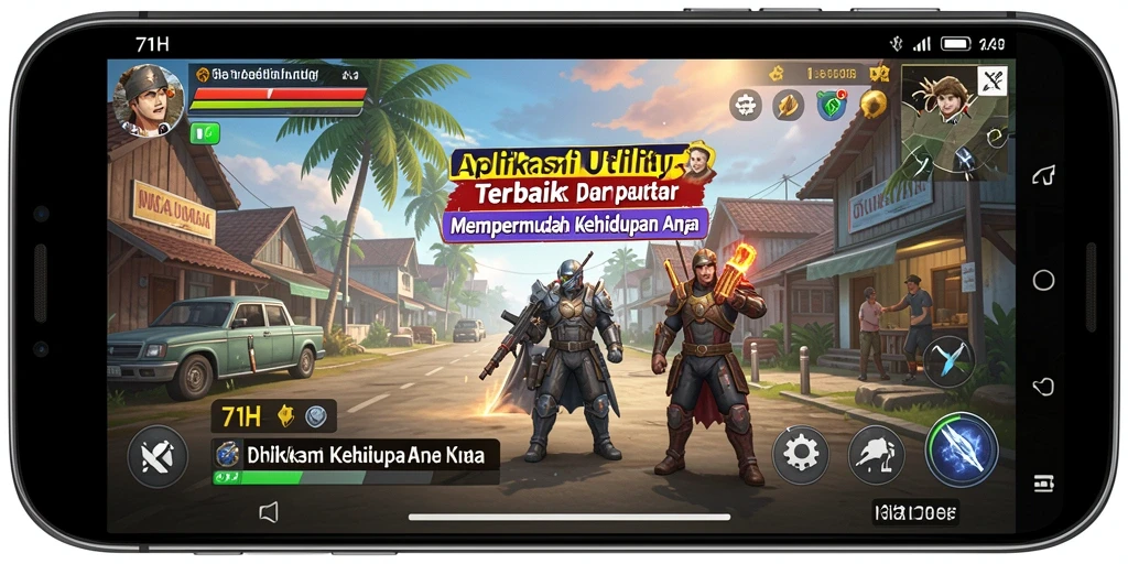 Tangkapan layar utama 71H menampilkan antarmuka pengguna yang sederhana dan fungsional.