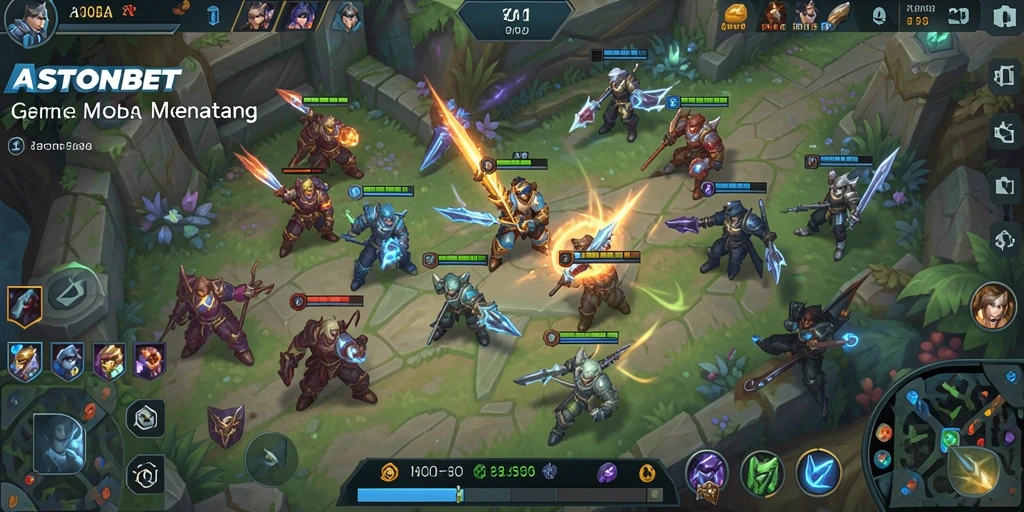 Tampilan gameplay dinamis di ASTONBET dengan grafis yang menarik.
