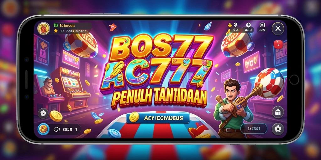 Screenshot utama BOS777 menampilkan gameplay Arcade yang seru dan menantang.