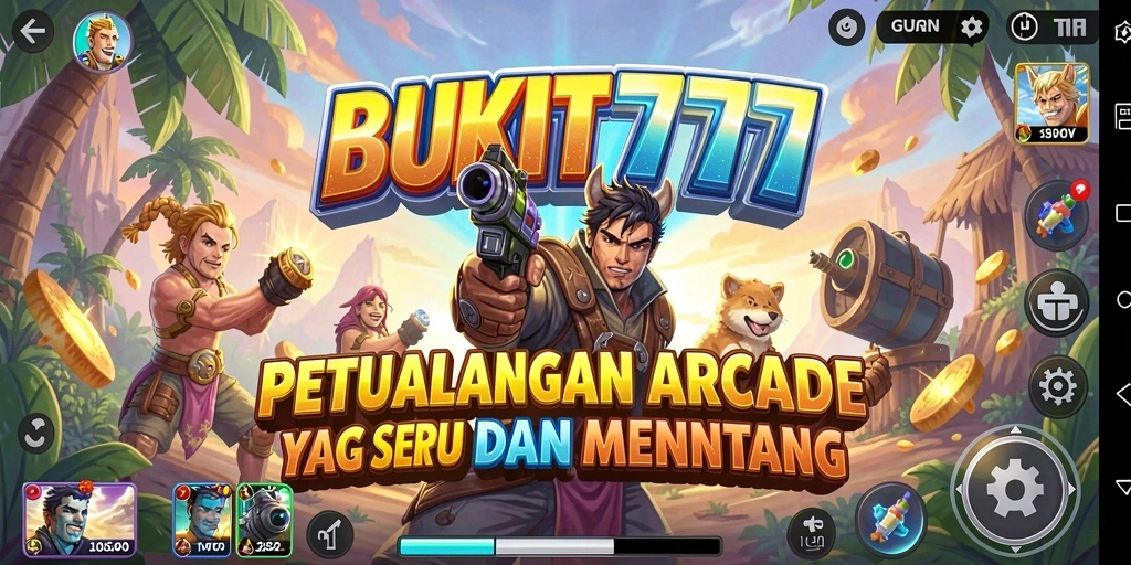 Tampilan gameplay seru BUKIT777 dengan tantangan menarik.