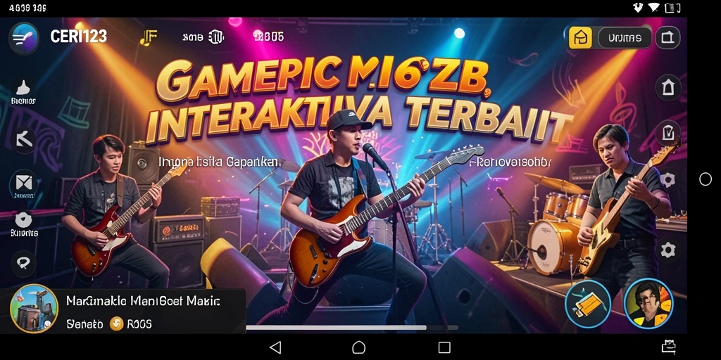 Tampilan gameplay menarik di aplikasi CERI123.