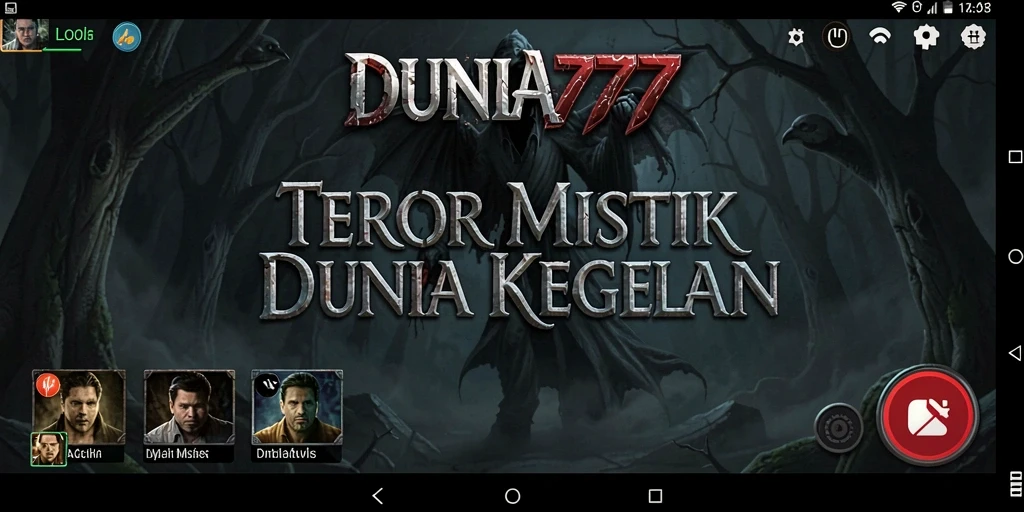 Screenshot DUNIA777 memperlihatkan momen menegangkan dari gameplay Horror.