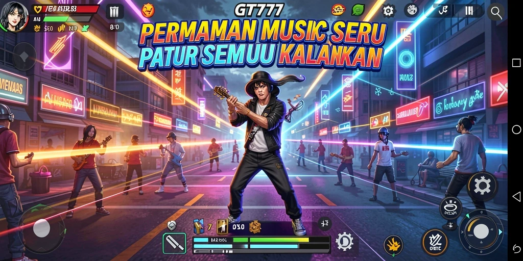 Tampilan gameplay GT777 yang seru dan interaktif.