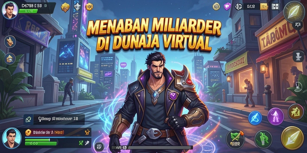 Screenshot gameplay ID6788 menampilkan pengelolaan bisnis yang seru.