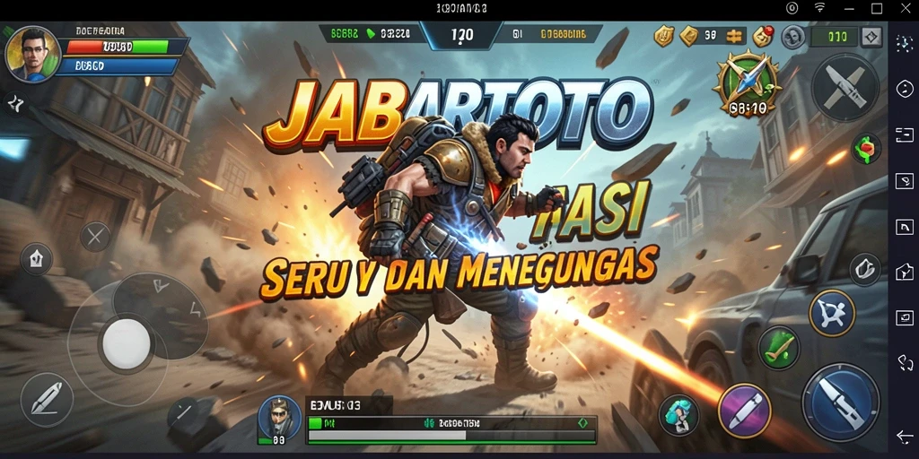 Tampilan seru gameplay JABARTOTO dengan aksi mendebarkan.