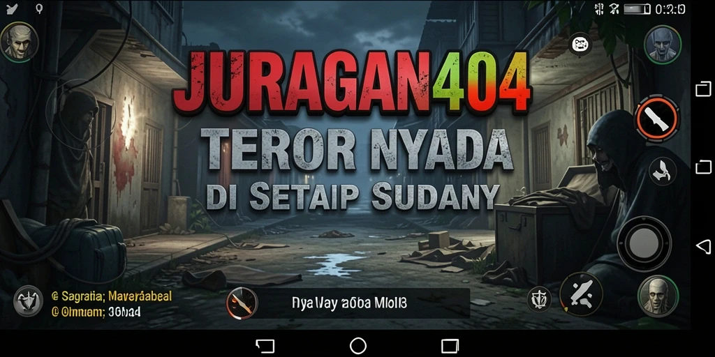 Gameplay JURAGAN404 yang mencekam dan menarik perhatian.