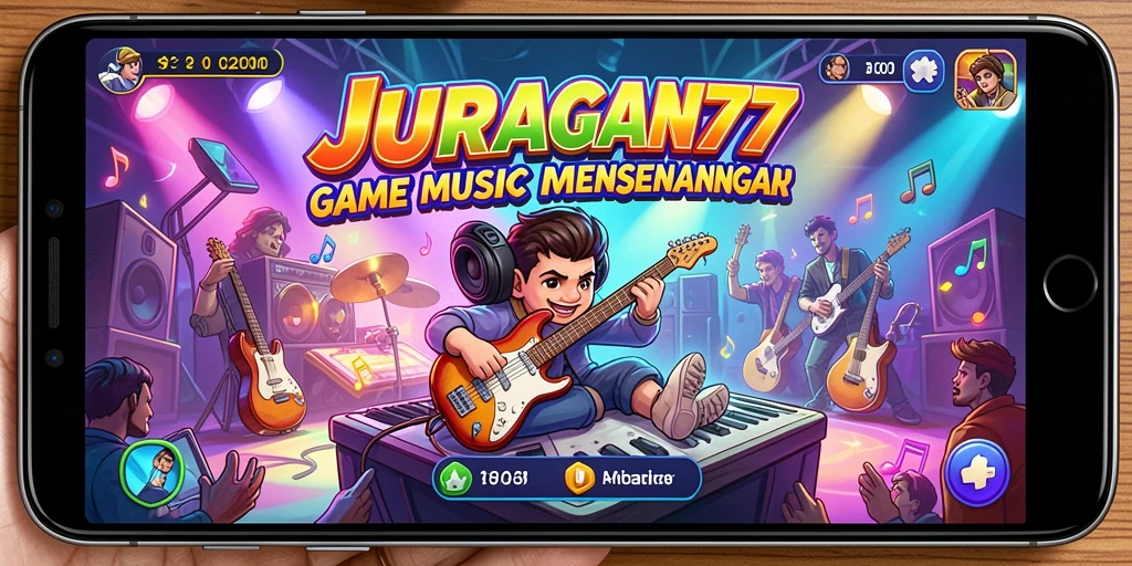 Screenshot gameplay JURAGAN77 menampilkan pengalaman musik yang mendebarkan.