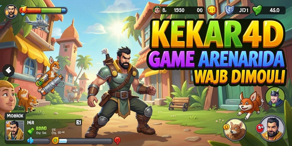 Tampilan menarik dari gameplay KEKAR4D yang seru dan menantang.