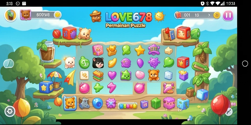 Tampilan gameplay LOVE678 yang seru dan penuh tantangan.