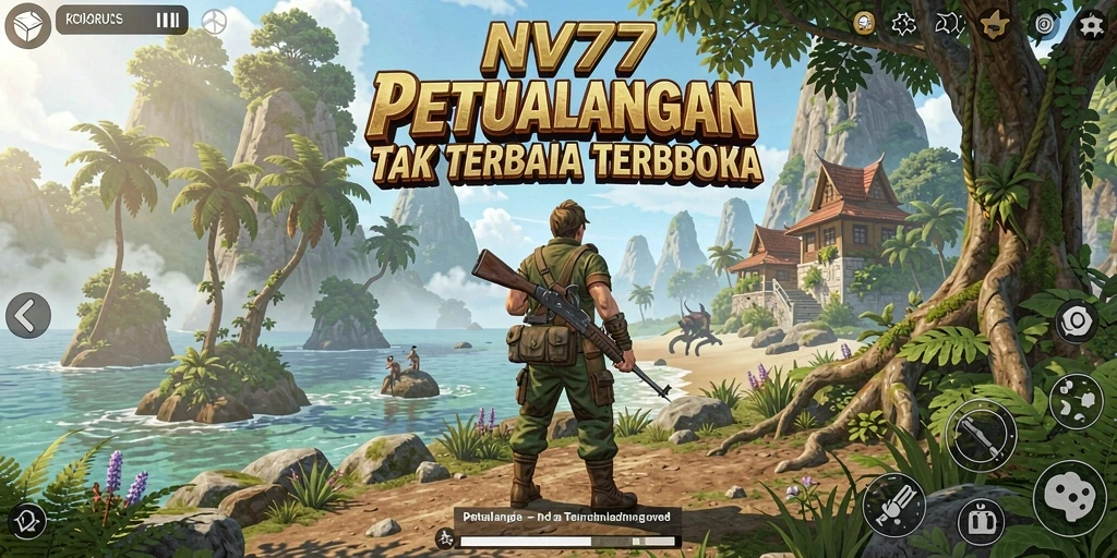 Gameplay NV77 menampilkan petualangan yang mendebarkan di dunia terbuka.