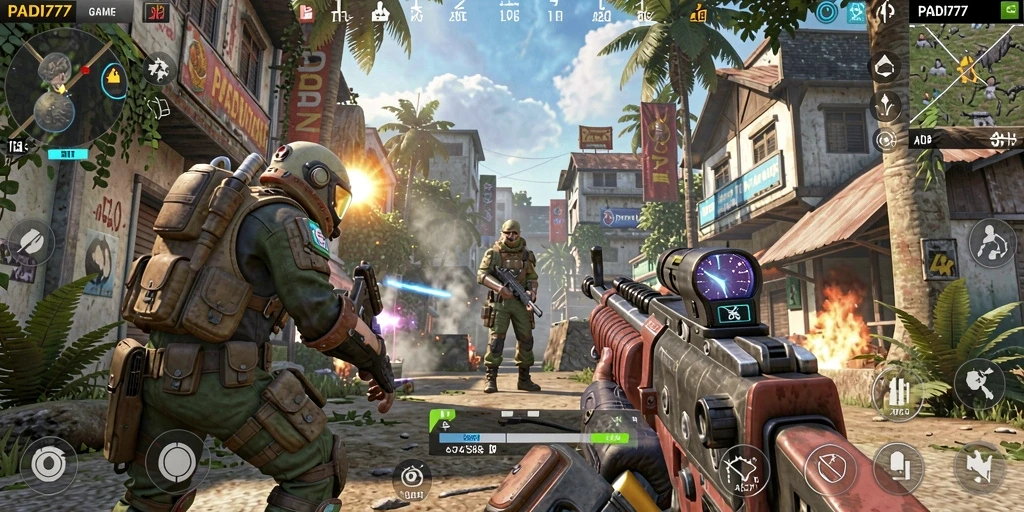 Tampilan gameplay PADI777 yang menegangkan dan seru.