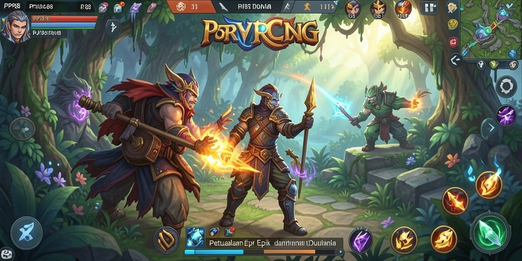 Tampilan utama gameplay PP88 yang menarik dan dinamis.