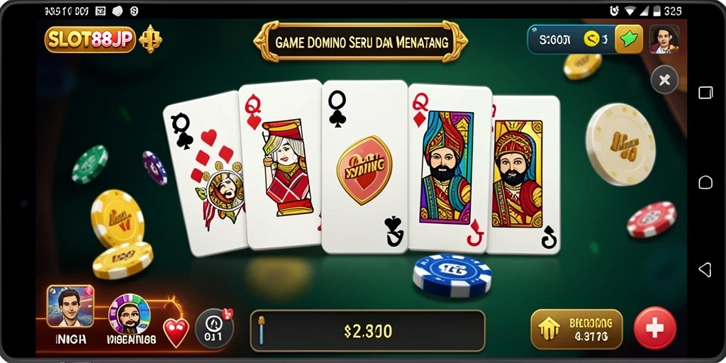 Tampilan gameplay menegangkan di SLOT88JP dengan fitur interaktif yang menarik.