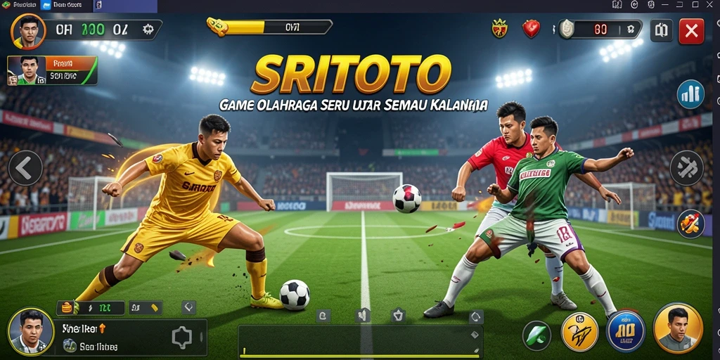 Tampilan gameplay seru dan menantang di SRITOTO.