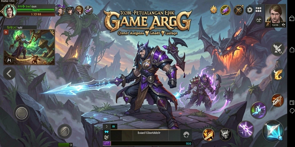 Tampilan gameplay TO288 yang mendebarkan dalam pertempuran ARPG.