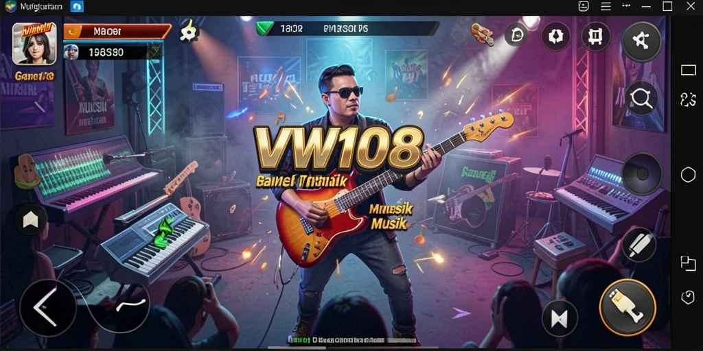 Tampilan gameplay yang seru dan interaktif di VW108.